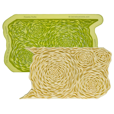 Marvelous Molds Rosette Ruffle Simpress