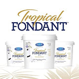 Satin Ice white Tropical Fondant