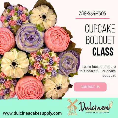 Buquete Cupcake Decorating Class
