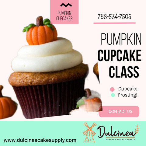 Pumpkin Cupcake Class
