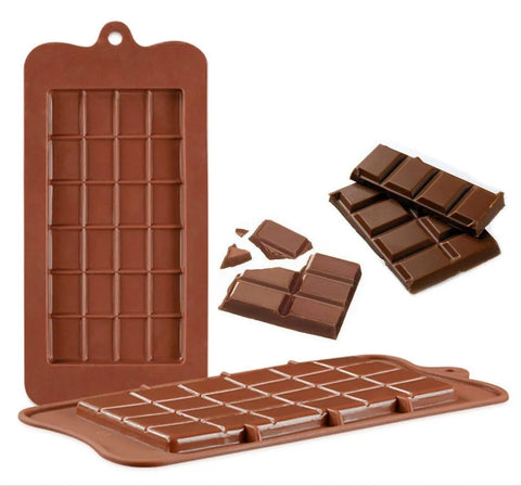 Chocolate Bar Moulds Food Grade Silicone Chocolate Molds 18